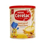 سرلاک گندم و عسل به همراه شیر نستله مناسب کودکان از پایان ۱۲ ماهگی