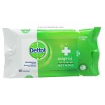 دستمال مرطوب 10 برگی دتول dettol