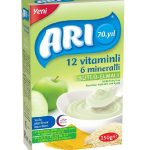 سرلاک آری فرنی برنج همراه سیب Ari
