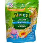 سرلاک بلغور جو دوسر و هلو با شیر هاینز Heinz