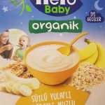 سرلاک موز و غلات با شیر ارگانیک مخصوص شب هروبیبی Hero baby