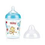 شیشه شیر طلقی 270 میل عروسکی نابی Nuby