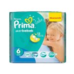 پوشک بچه پریما پمپرز ترکیه سایز Pampers Prima 6