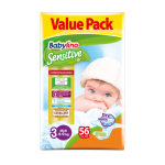 پوشک سایز 3 (56 عددی) بیبی لینو Babylino