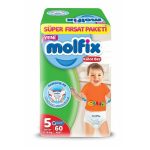 پوشک شورتی مولفیکس سایز 5 (60عددی)