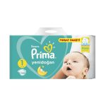 پوشک پریما پمپرز ترک اونتاژ سایز 1 (100تایی) Prima Pampers