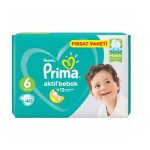 پوشک پریما پمپرز ترک اونتاژ سایز ۶ (۴۰تایی) Prima Pampers