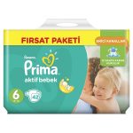 پوشک پریما پمپرز ترک سایز 6 (42 تایی)