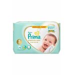 پوشک پریما پمپرز سفید ضد حساسیت سایز ۵ (۴۲تایی) prima pampers