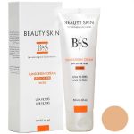 کرم ضد آفتاب رنگی SPF50 بیوتی اسکین (بژ طبیعی)