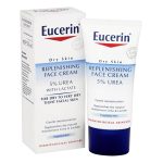 کرم مرطوب کننده صورت ۵% اوره  اوسرین  Eucerin Dry Skin Replenishing Face Cream 5%  Urea