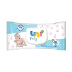 دستمال مرطوب یونی بیبی ۵۶ عددی Uni baby