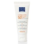 فلوئید ضد آفتاب بی رنگ یووی بلاک SPF50 آیسیس فارما