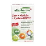 قرص زینک + هيستيدين + سيستين آلتافارما (40 عددی)