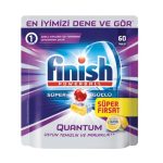 قرص ماشین ظرفشویی کوانتوم فینیش 60 عددی finish
