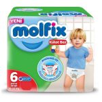 پوشک شورتی 26 عددی مولفیکس ترکیه سایز ۶ (Molfix)