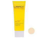کرم ضد آفتاب رنگی (بژ روشن) +SPF50 پوست خشک و حساس لیپورکس