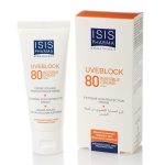 کرم ضد آفتاب مینرال بی رنگ SPF80 آیسیس فارما