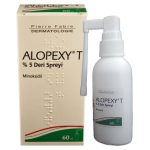 تونیک رشد موی سر آقایان 5 درصد minoxidil پیرفابر آلوپکسی 60 میلی لیتری