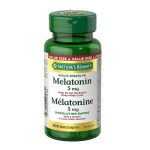 قرص ملاتونین Quick Dissolve 5mg نیچرز بونتی (200 عددی)