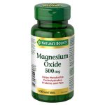 قرص منیزیم اکسید 500mg نیچرز بونتی (100 عددی)