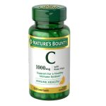 قرص ویتامین C 1000mg همراه با رز هیپس نیچرز بونتی (100 عددی)