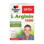 کپسول ال آرژنین اکتیو دوپل هرز تقویت کننده عضلات L-Arginin دوز 1500mg