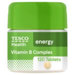 ویتامین ب کمپلکس تسکو هلث تقویت سیستم ایمنی بدن 120عددی Tesco Health Vitamin B Complex