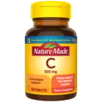 قرص ویتامین سی نیچر مید آنتی اکسیدان و تقویت ایمنی بدن 500mg