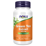 کپسول عصاره چای سبز NOW Green Tea Extract 400mg (100 عددی)