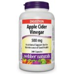 کپسول سرکه سیب Webber Naturals Apple Cider Vinegar  وبر نچرالز (240 عددی)